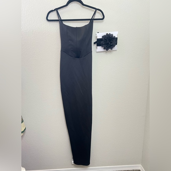 The Perfect little black dress by ASOS Elegant Black Spaghetti Strap dress! - Picture 5 of 10